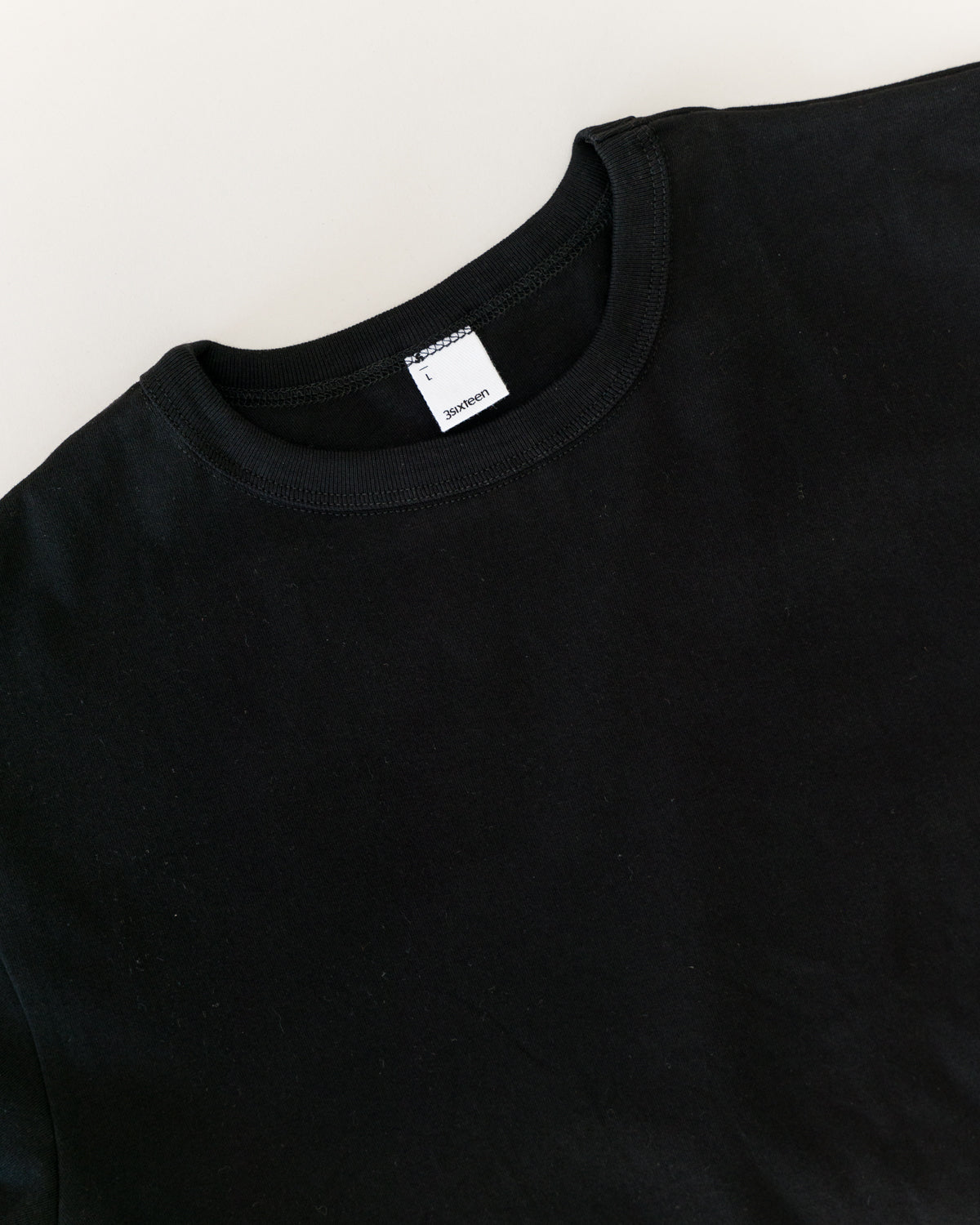 Heavyweight Pocket T-Shirt - Black