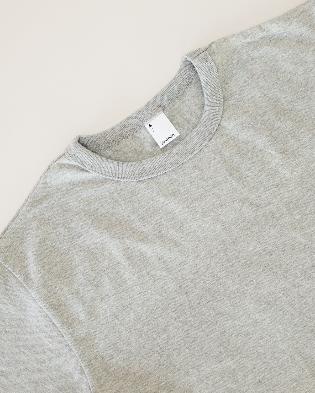 Heavyweight Pocket T-Shirt - Grey | James Dant