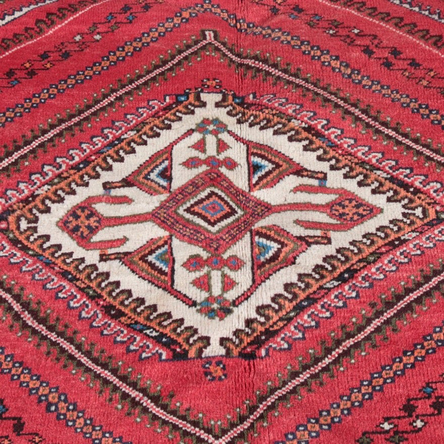 Hand-Knotted Persian Abadeh Area Rug