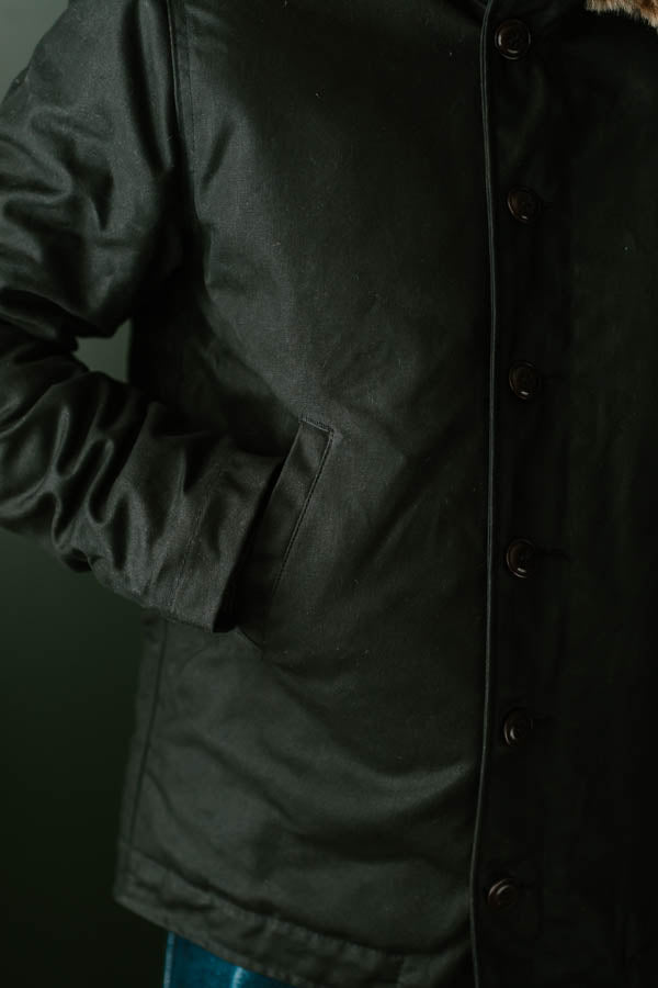 N-1 Deck Jacket - Black, Kodiak | James Dant