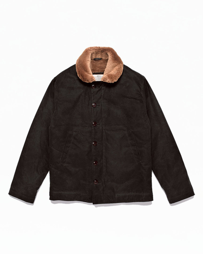 N-1 Deck Jacket - Black, Kodiak