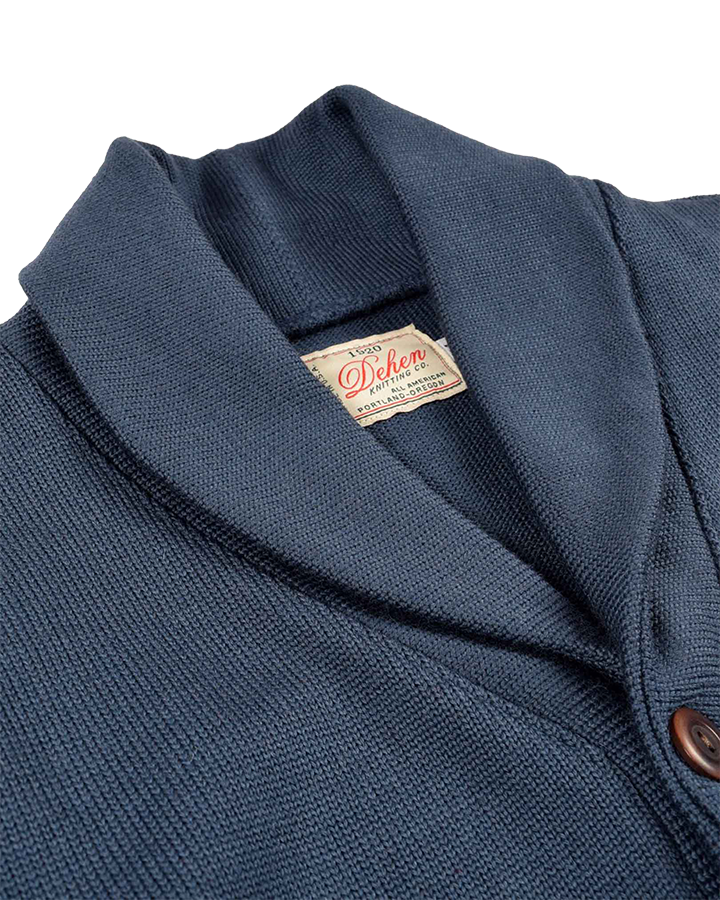 Shawl Sweater Coat - Centennial Blue