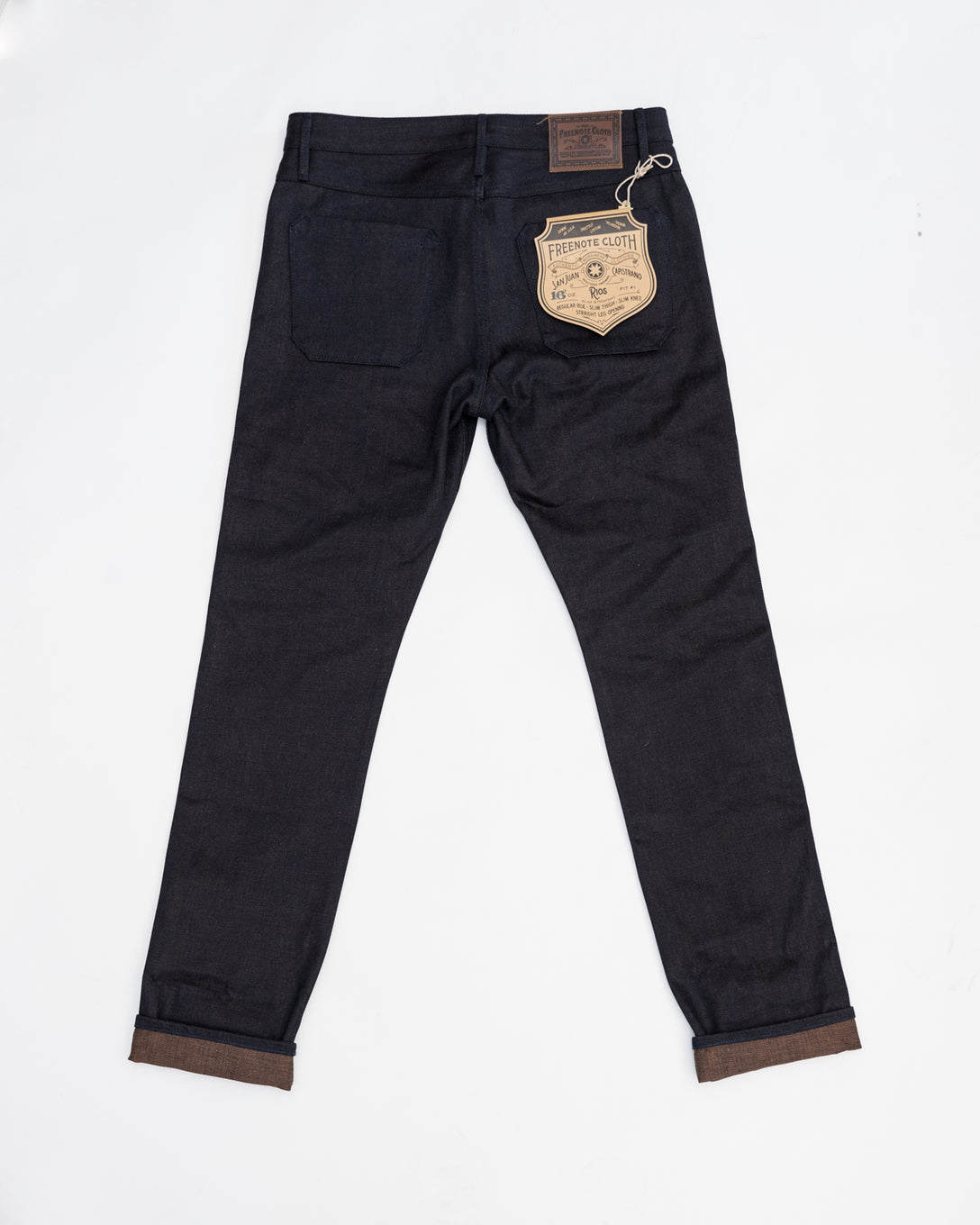 Freenote Cloth - Rios Slim Straight Broken Twill Denim Jeans - 14.25 o