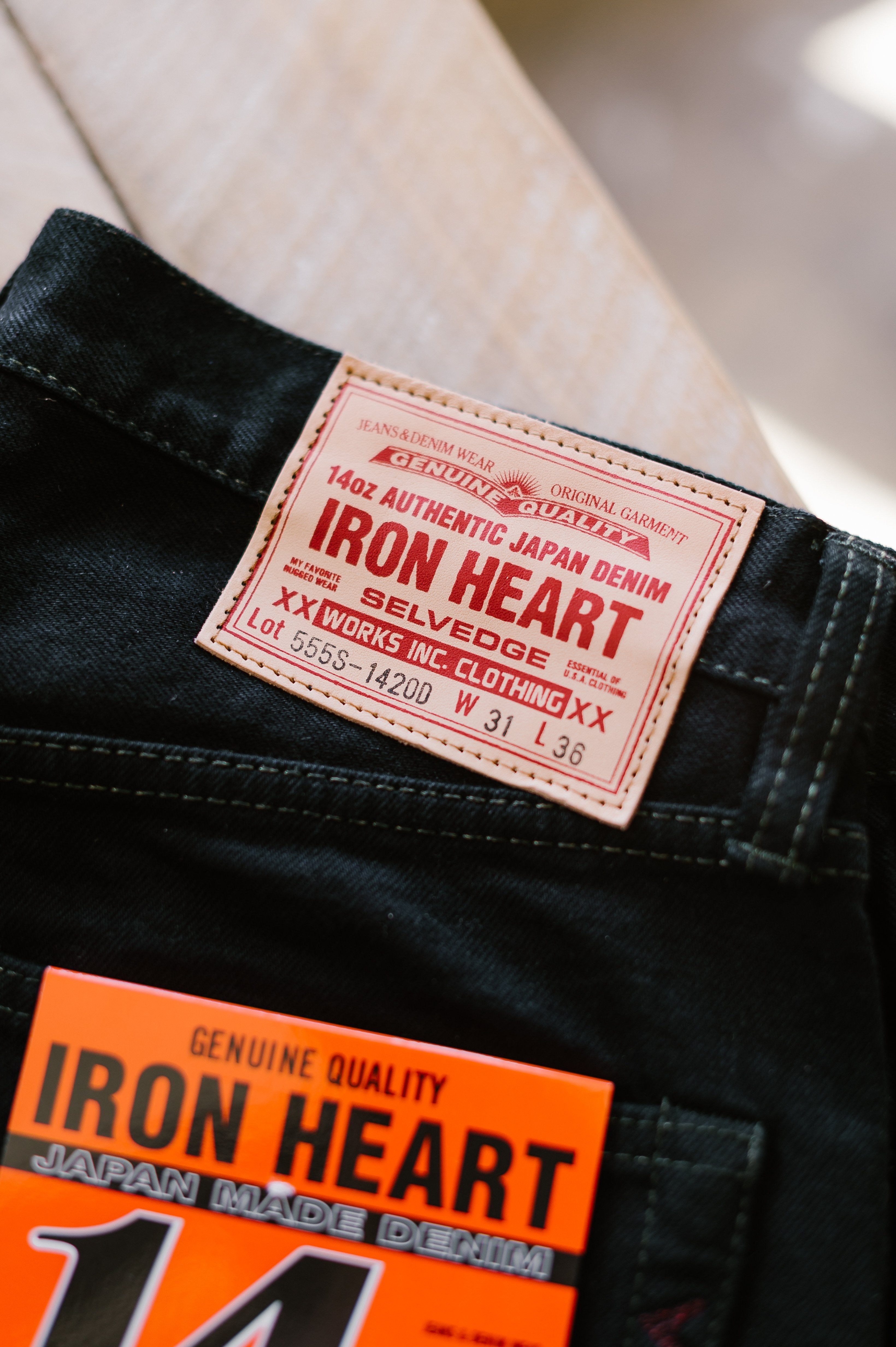 Gently Used Iron Heart - IH-555-142OD - Size 31