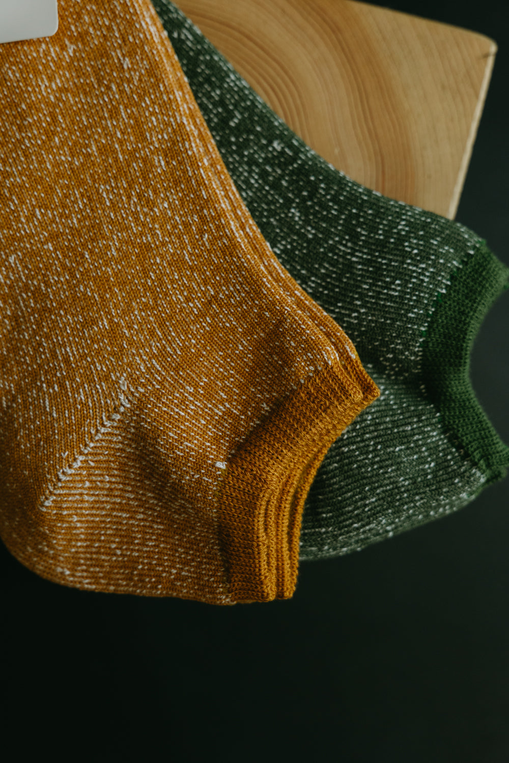 R1024 - Washi Pile Short Sock - Yellow