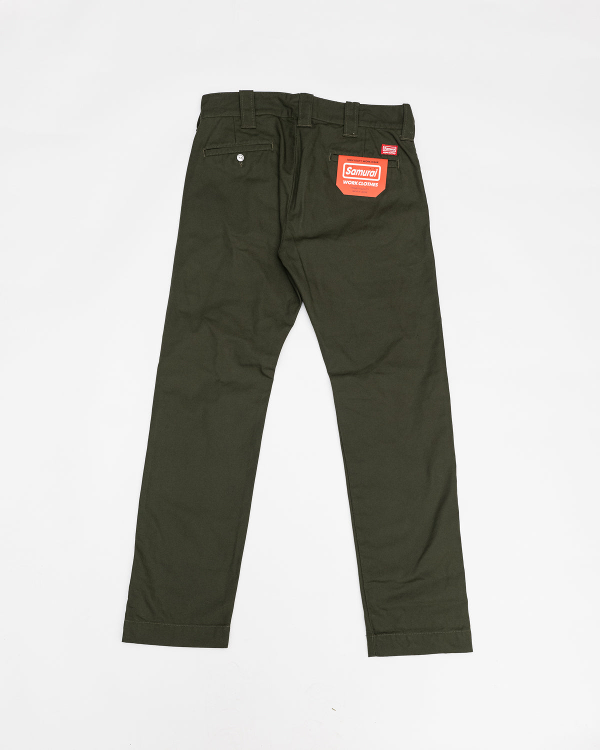 SWC500WP-OF - Heavy Oxford Work Pants Slim Straight Tapered