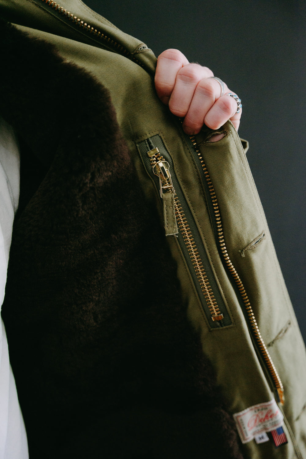 N-1 Deck Jacket - Fatigue, Brown | James Dant