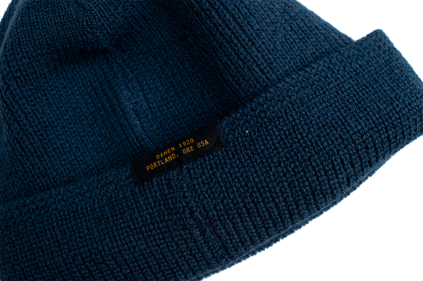 Wool Knit Watch Cap - Centennial Blue