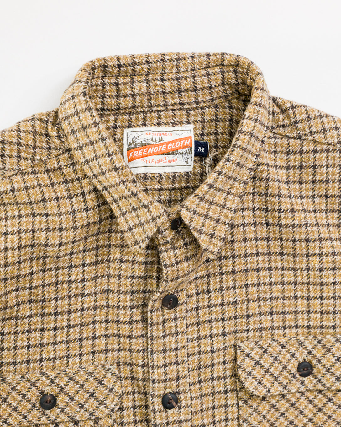 River Flannel Shirt // Orange Plaid (M) - Fashion Clearance - Touch of  Modern