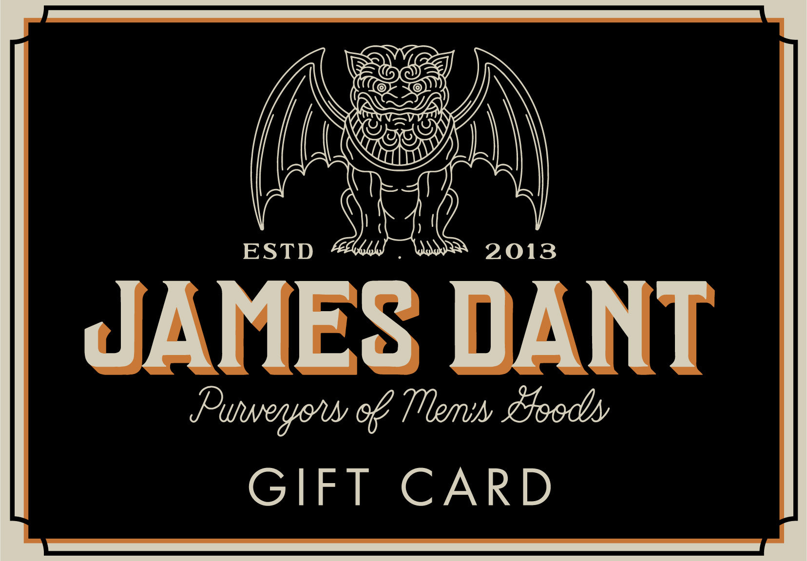 James Dant Gift Card