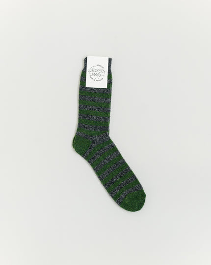 Cosmonaut Socks - Dark Grey, Green