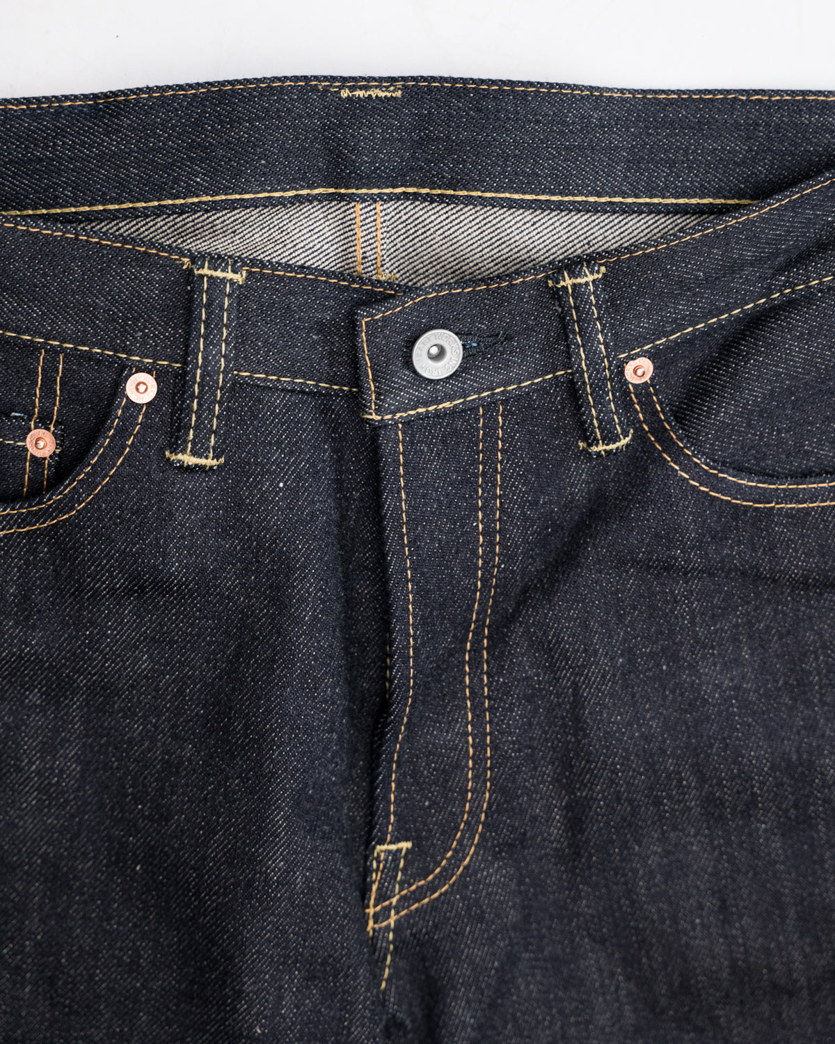 IH-634-XHS - 25oz Selvedge Denim Straight Cut Jeans - Indigo