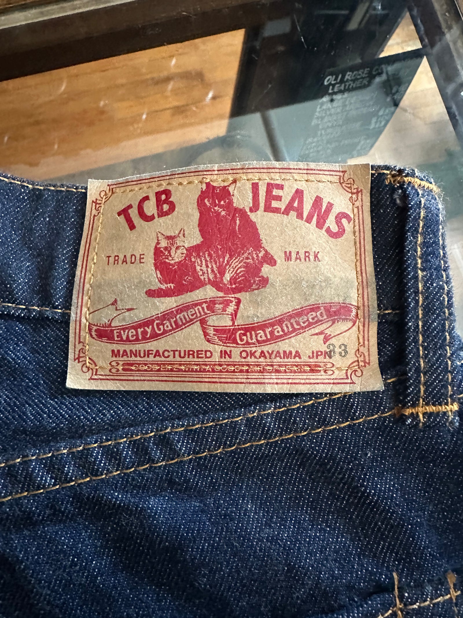 Gently Used TCB 505 Jeans - Indigo - 33