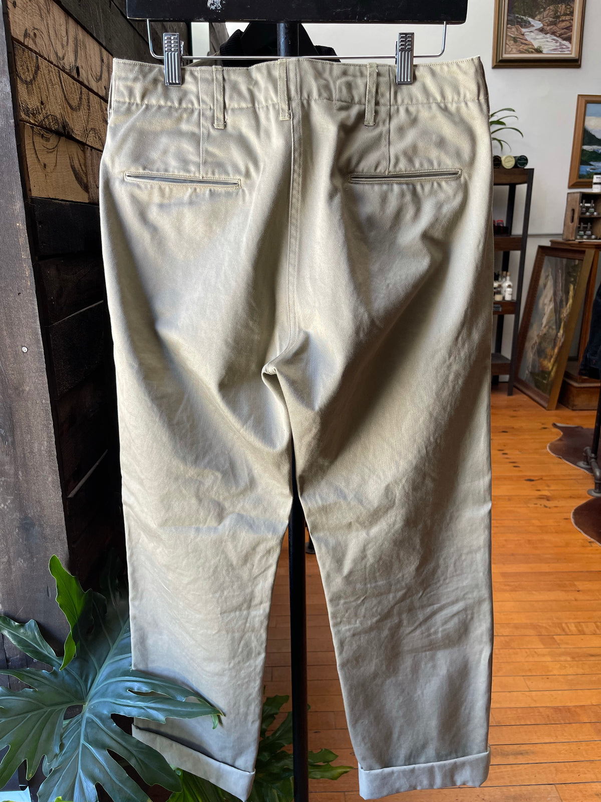 Gently Used Buzz Rickson's Original-Speck Chino Trousers - Khaki - W31 ...
