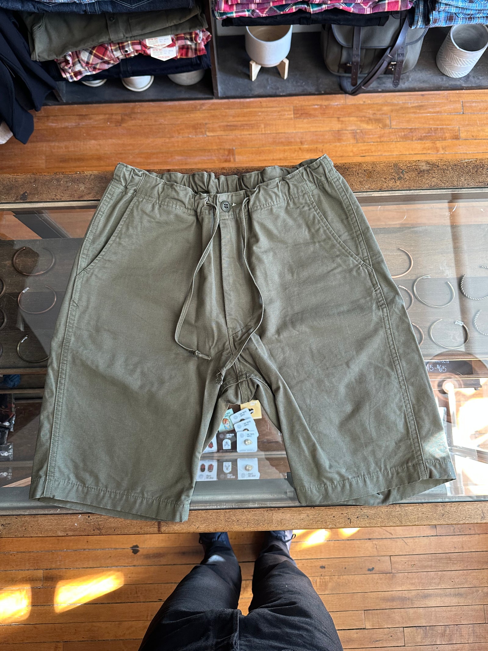 Orslow New Yorker Shorts - Army Green 1 (XS)