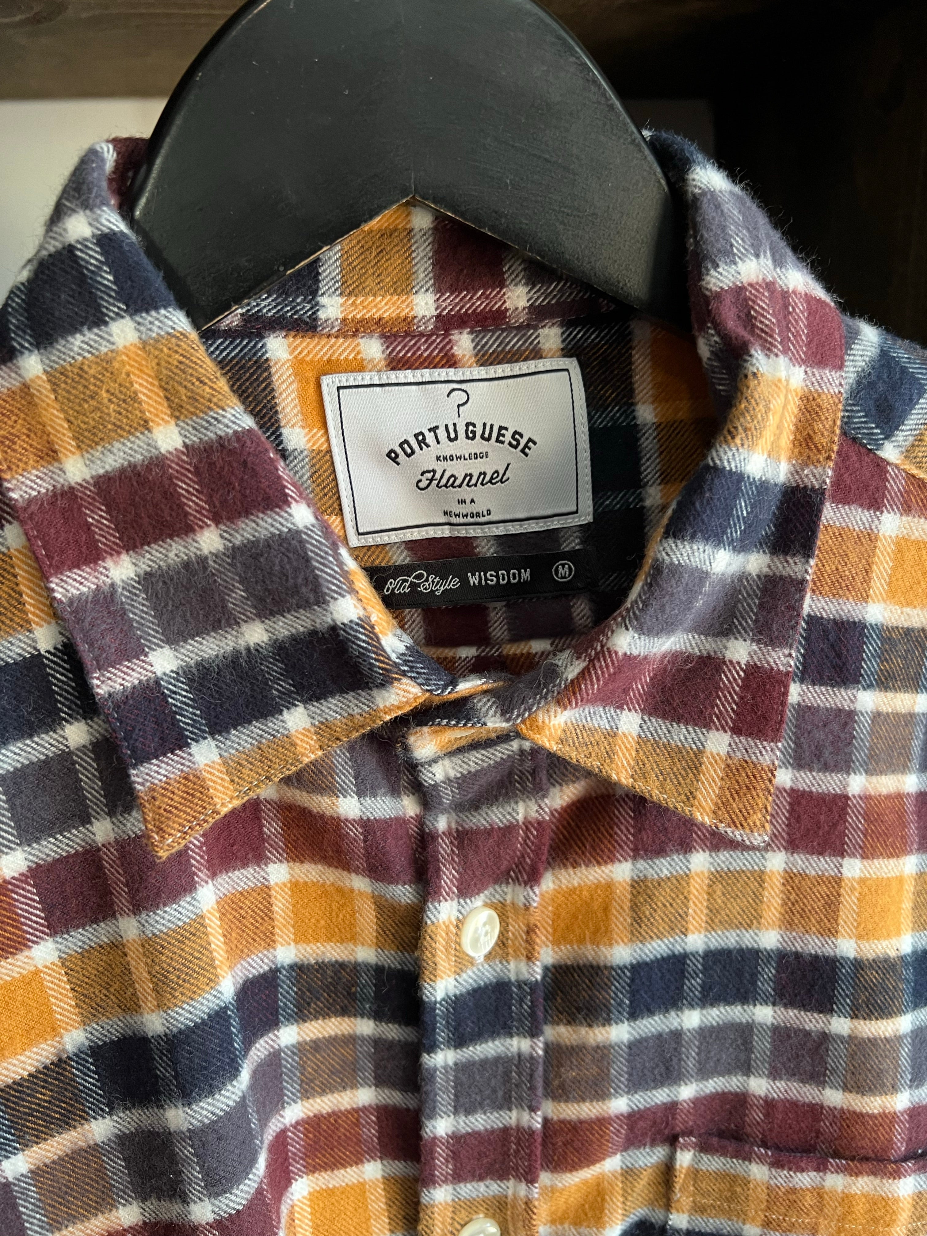 Gently Used Portuguese Flannel Shirt - Medium