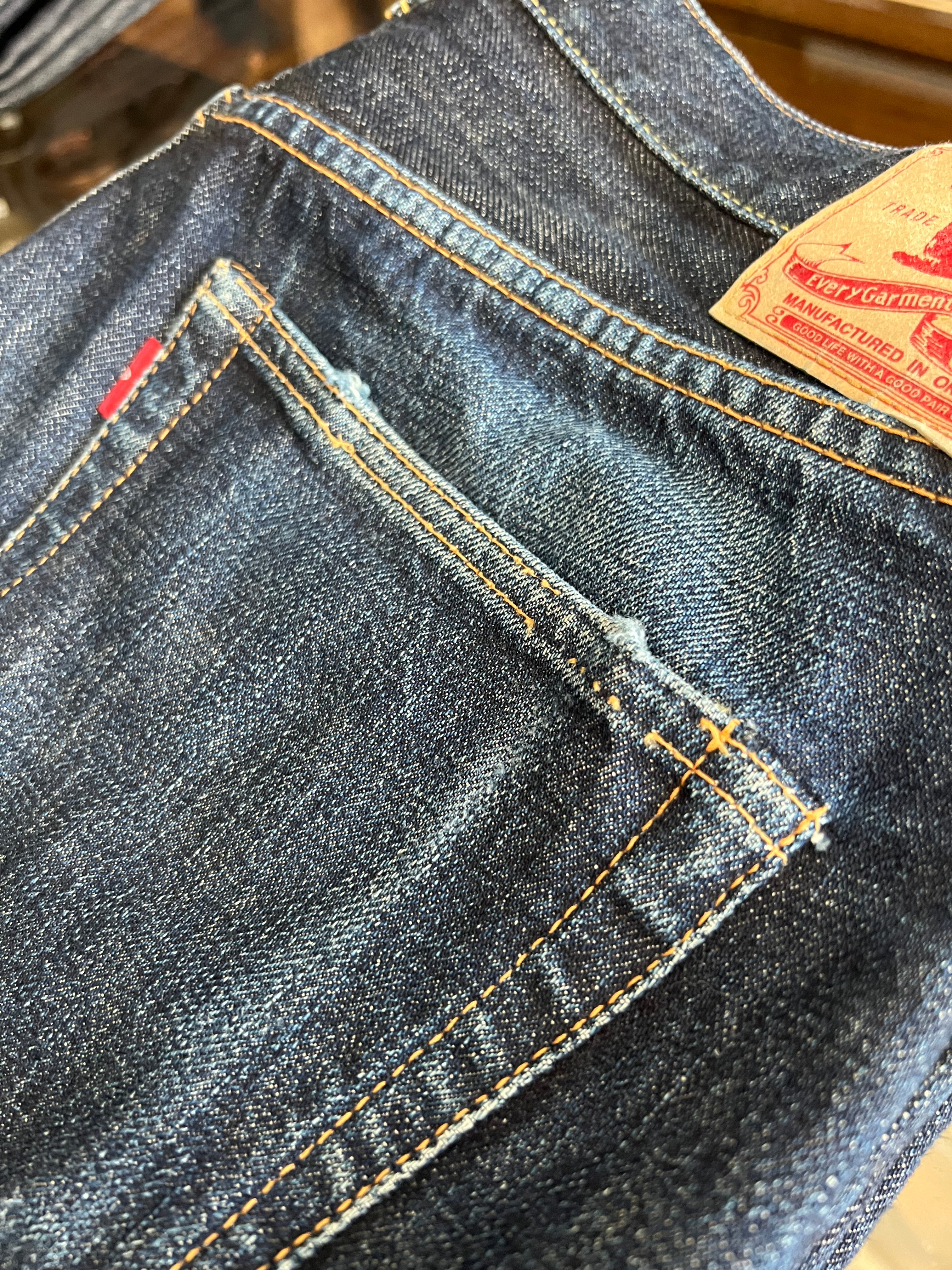 Very Used TCB 50's Jeans - 32 - Faded Indigo
