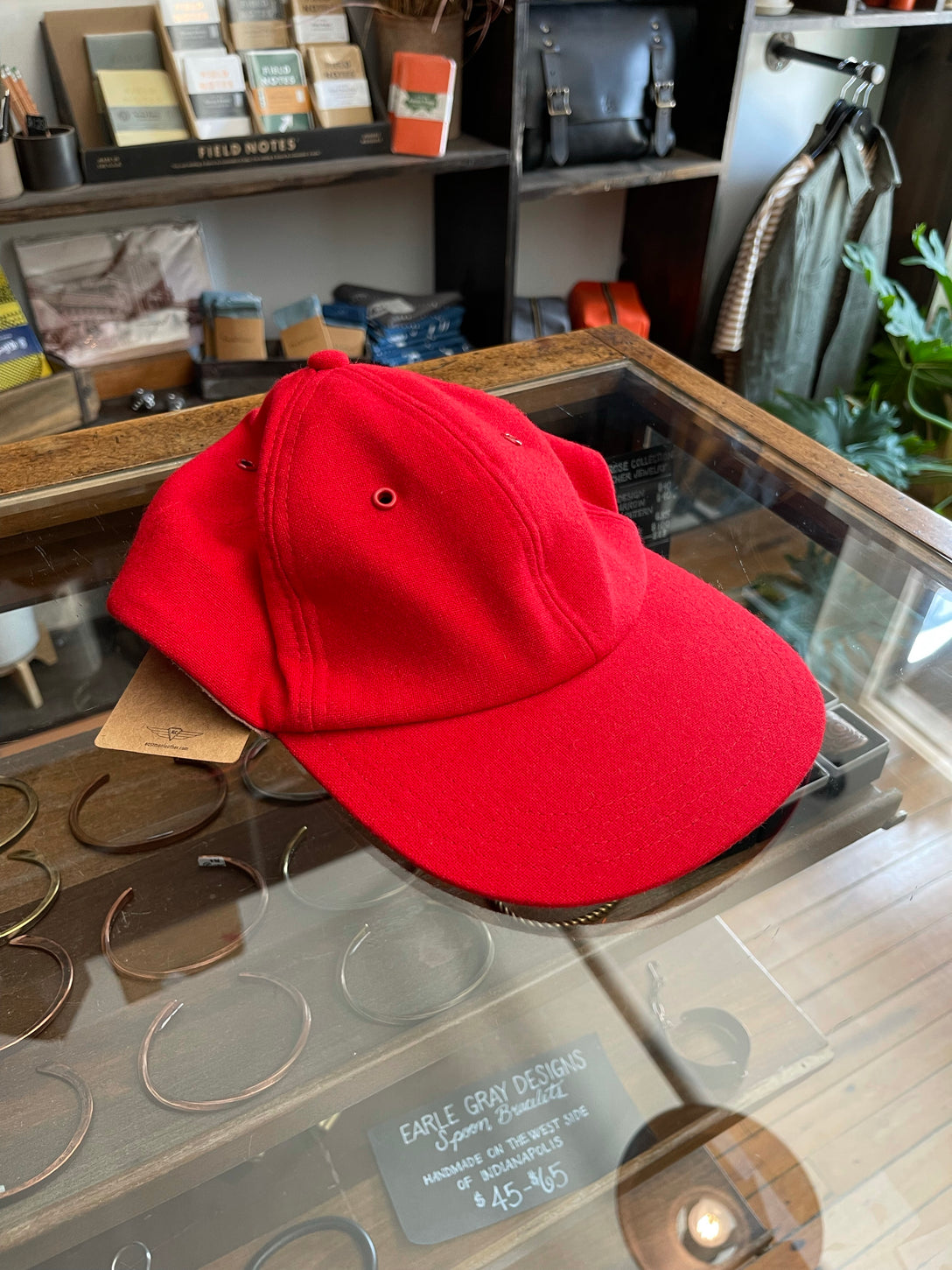 Gently Used Made in Japan Two-Hat Bundle - Red & Navy