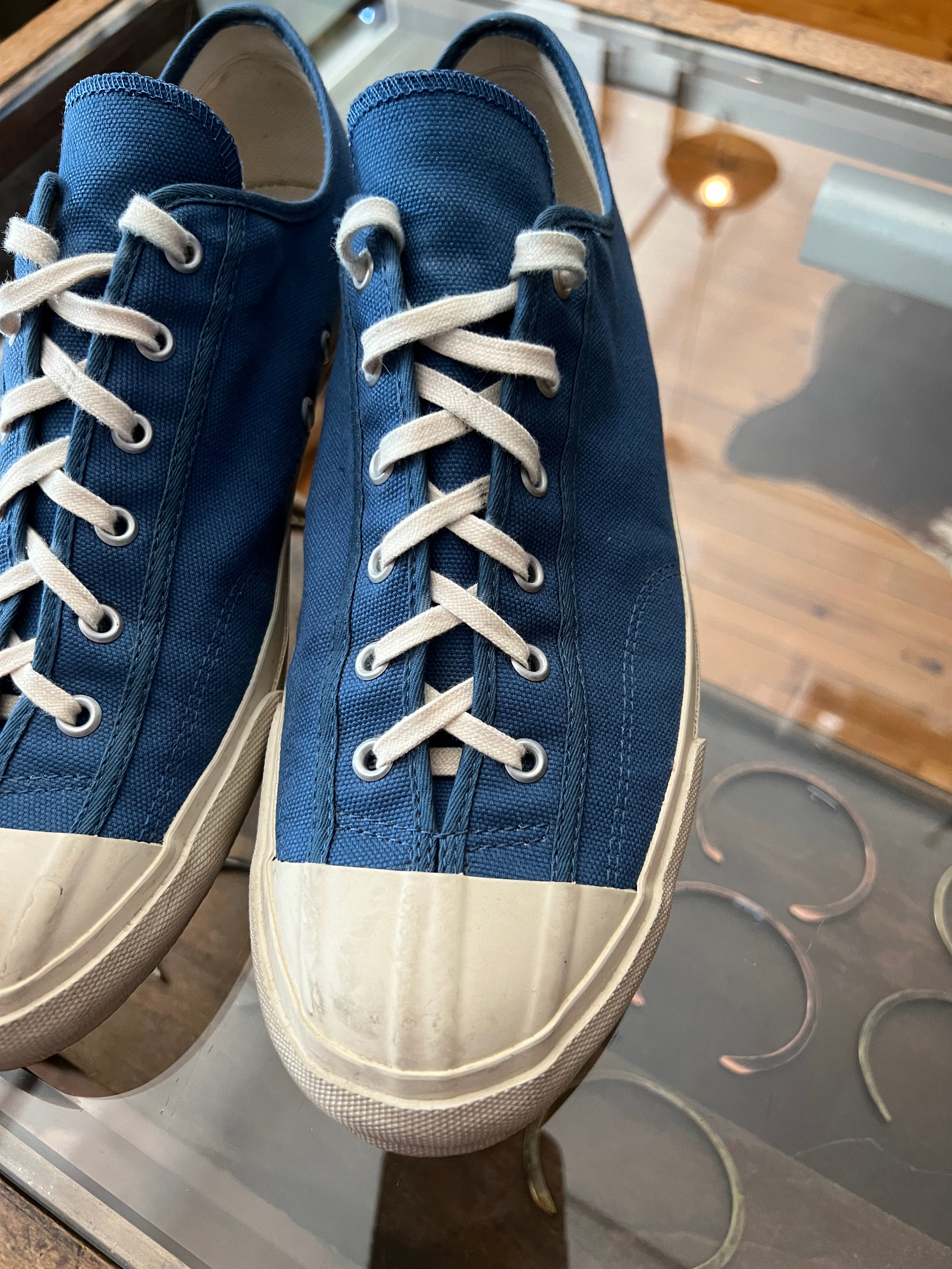 Gently Used Moonstar Gym Classic Sneakers - Blue - 10