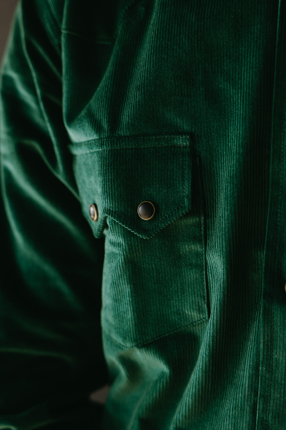 Dollard Sawtooth Shirt - Corduroy Green