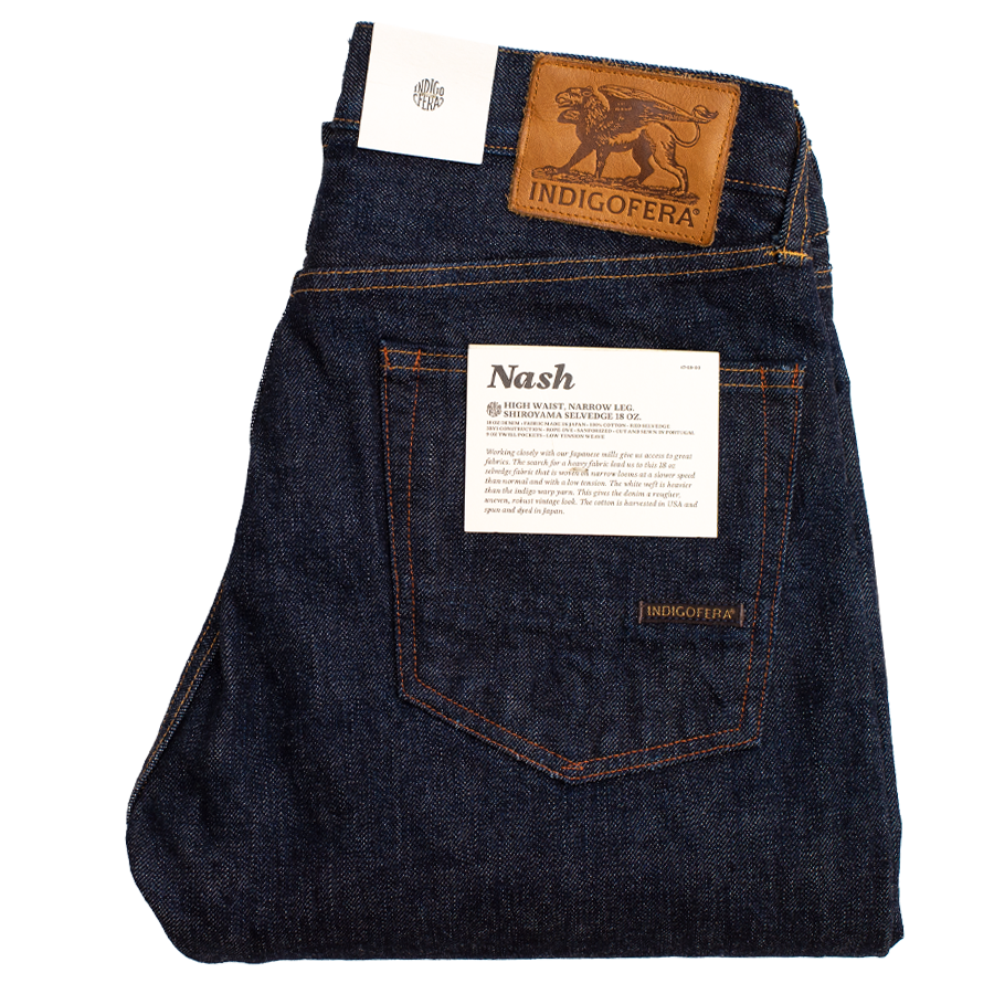 OH Retro Subtle Whiskers Regular Fit Jeans