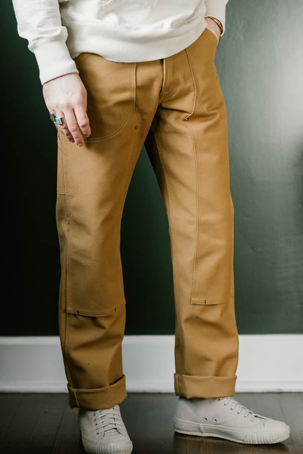 13oz - Wendell Double Knee Pant - Smithson Canvas Beige