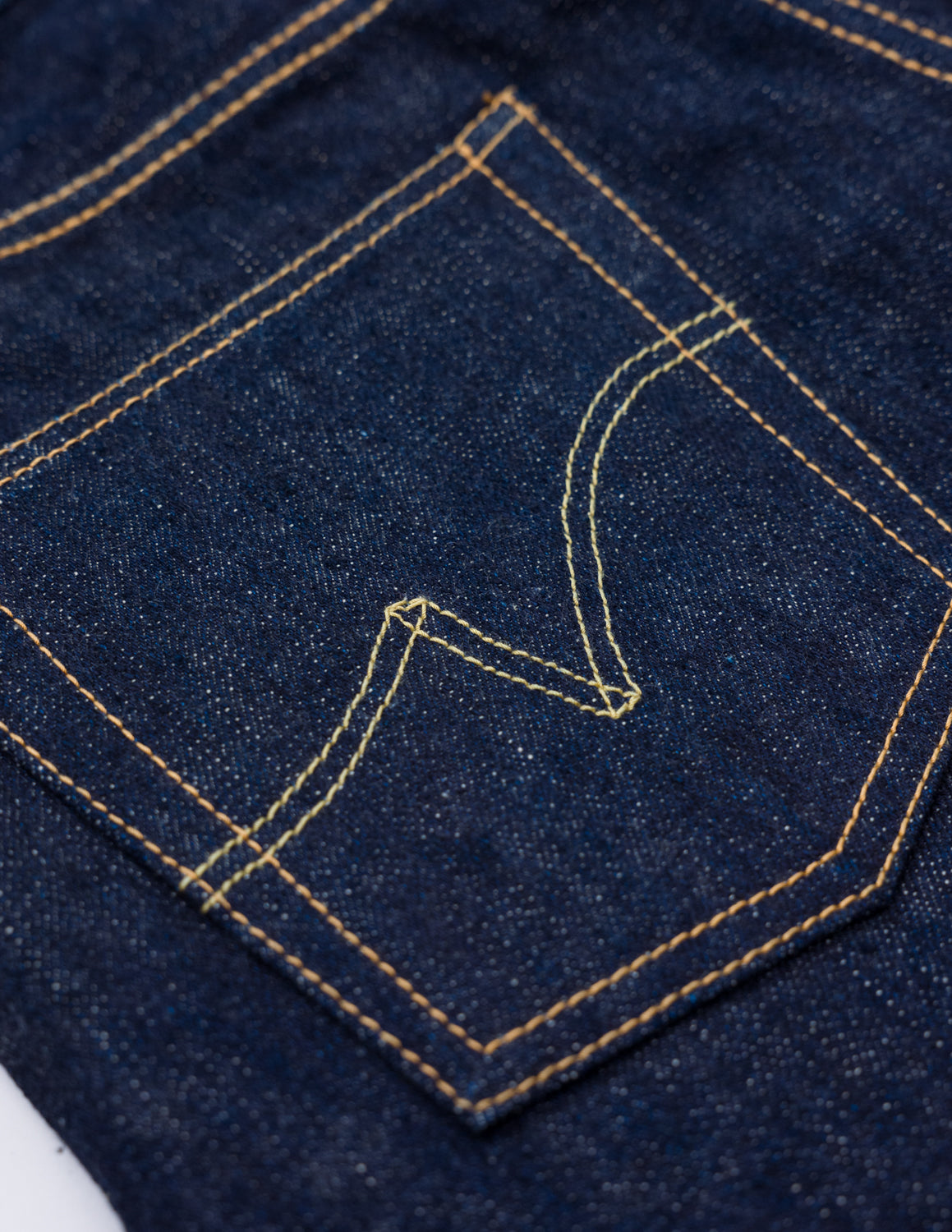 IH-555S-18 - 18oz Vintage Selvedge Denim Super Slim Cut Jeans - Indigo