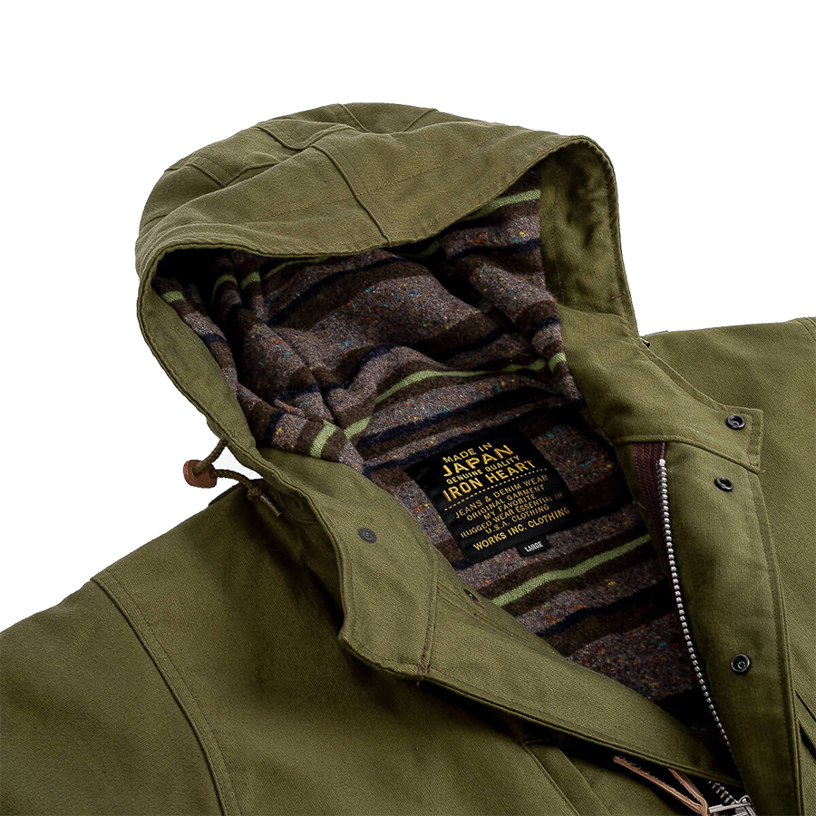 IHM-34-ODG - Whipcord M-51 Type Field Coat - Olive