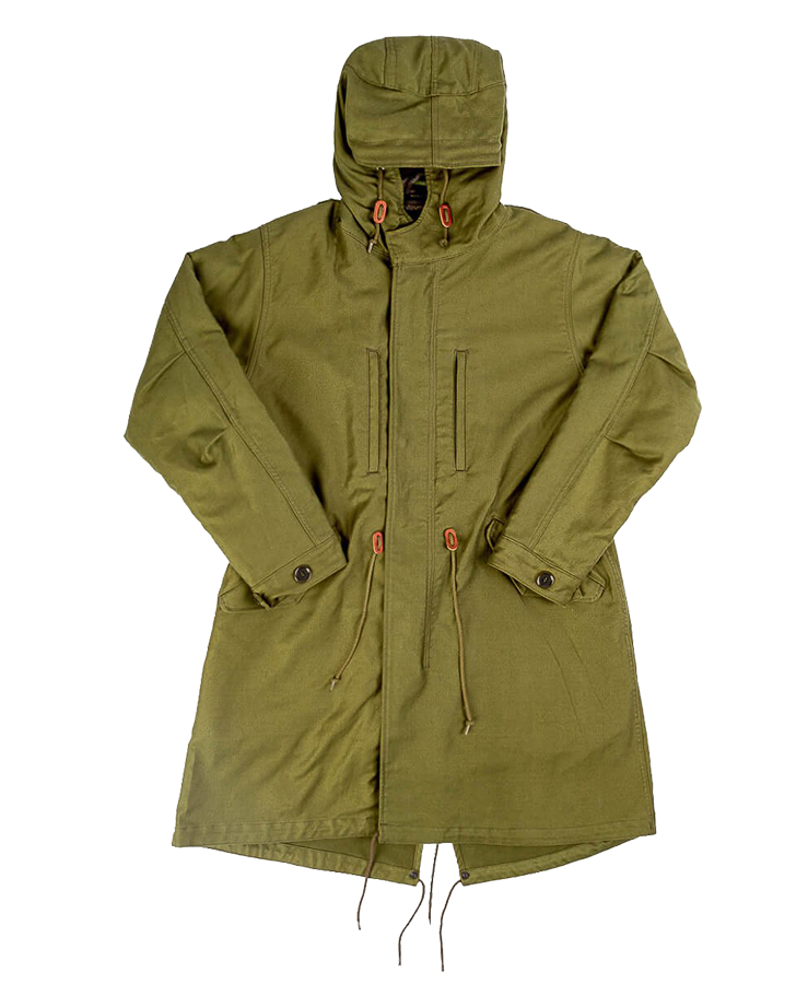 IHM-34-ODG - Whipcord M-51 Type Field Coat - Olive