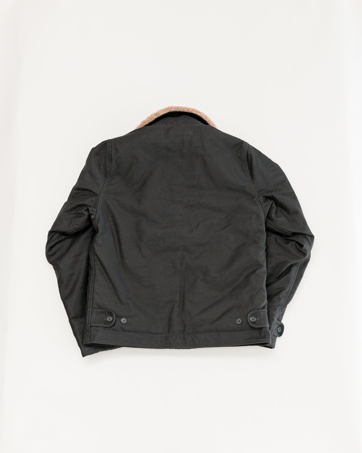 IHM-35-BLK - Whipcord N-1 Deck Jacket - Black | James Dant