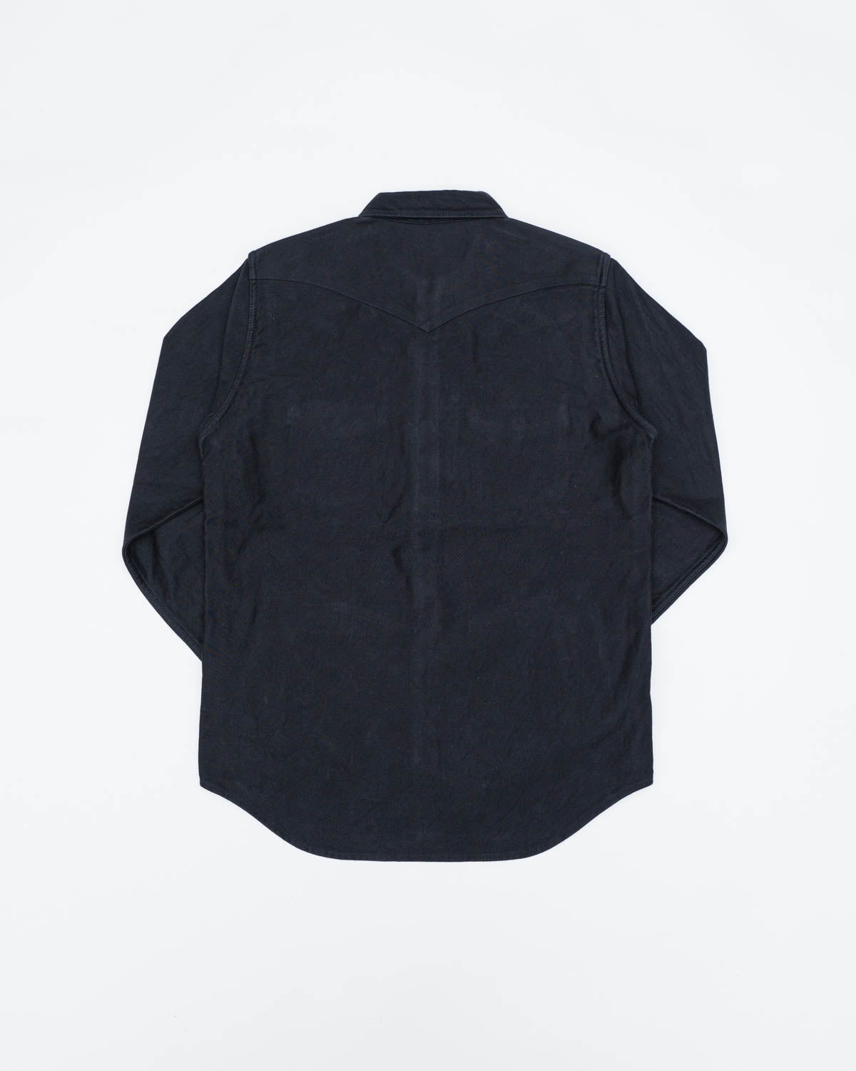 IHSH-331-BLK - 12oz Moleskin CPO Shirt - Black | James Dant