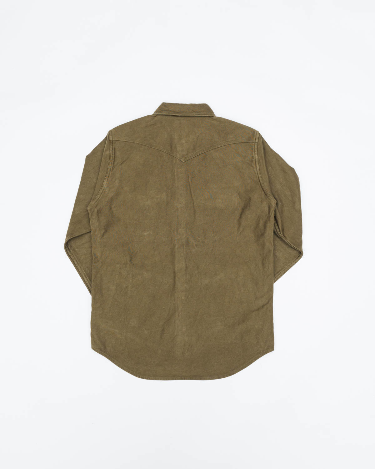 IHSH-331-ODG - 12oz Moleskin CPO Shirt - Olive