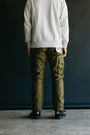 IHDR-502-OLV - 11oz Cotton Whipcord Cargo Pants - Olive
