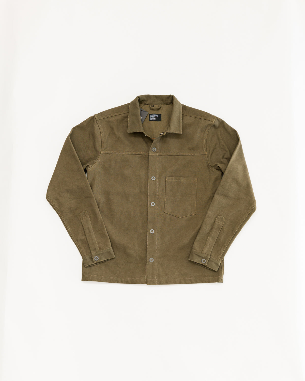 STF-BRO71 - 9oz Olive Cotton Shirt - Brother71
