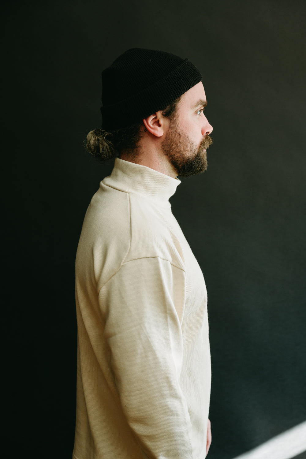 Pima Highneck Sweater - 04 Kinari | James Dant