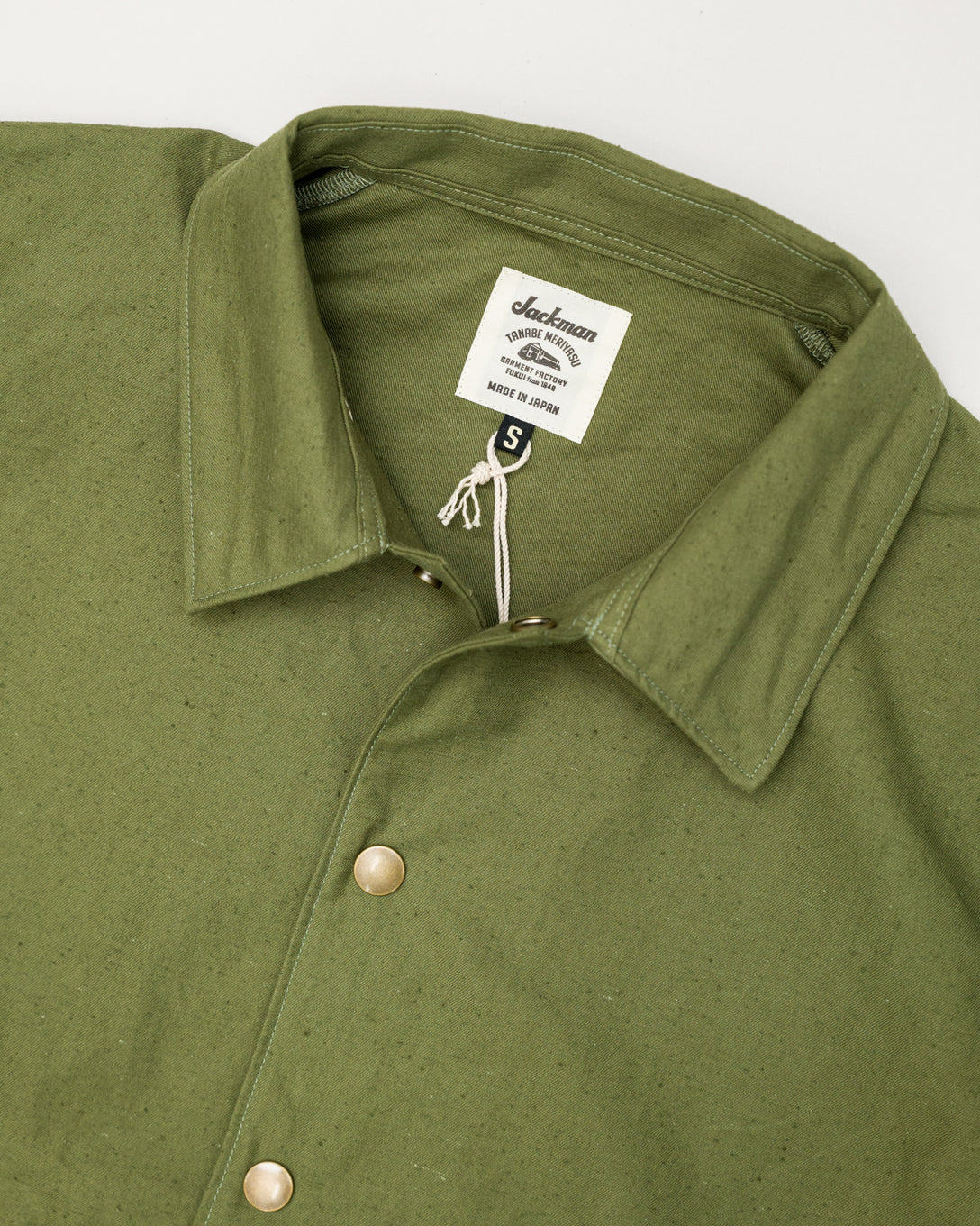 Back Nep Coach Jacket - 20 Khaki