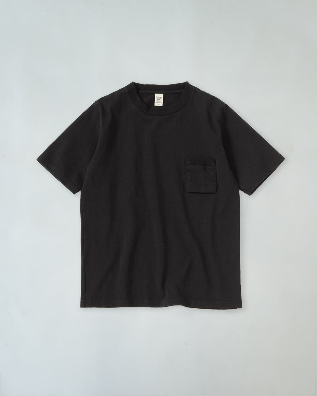 Dotsume Pocket T-Shirt - 07 Black