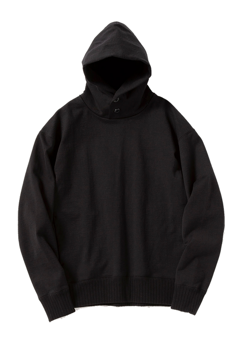 Dotsume Pullover Parka - 07 Black | James Dant