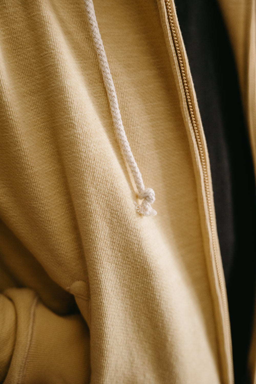 GG Sweat Zipper Parka - 213 Butter | James Dant