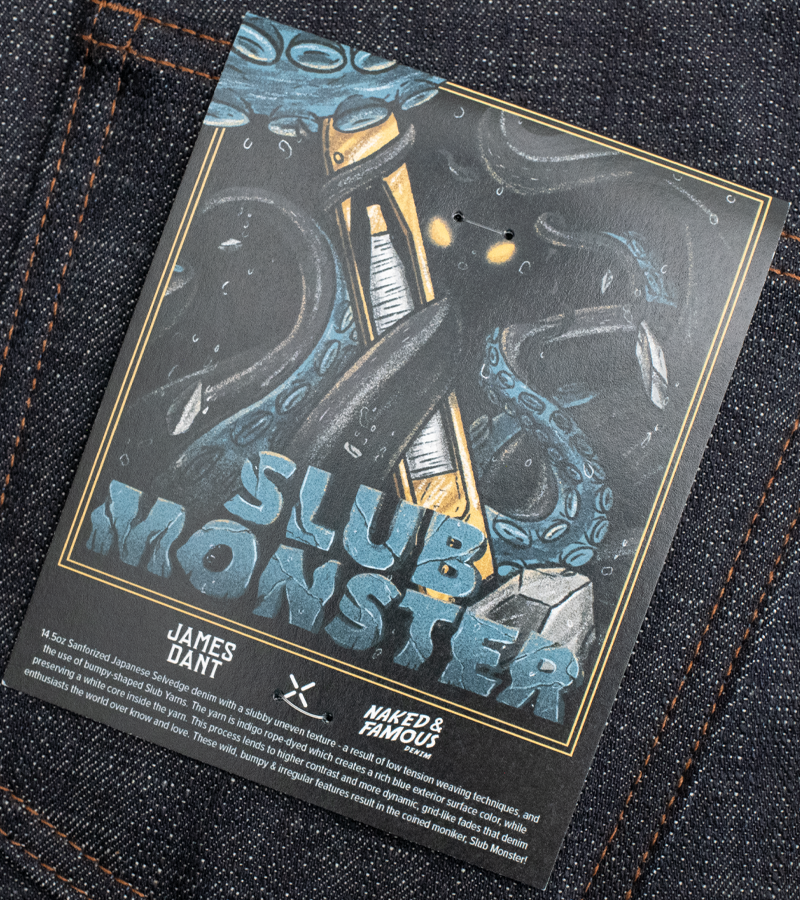 14.5oz - Slub Monster Selvedge - Super Guy
