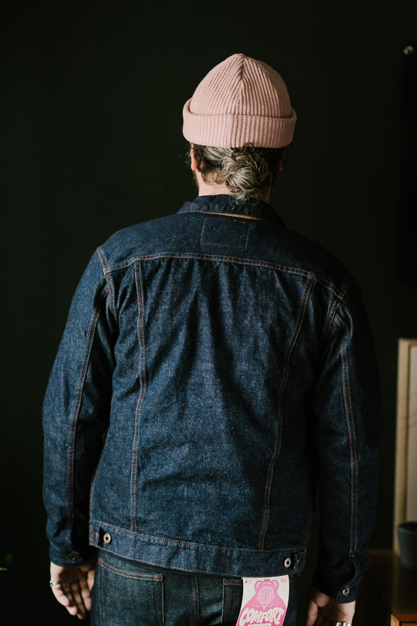 J898561 - 13.5oz Blanket Lined Selvedge Denim Type II - Indigo