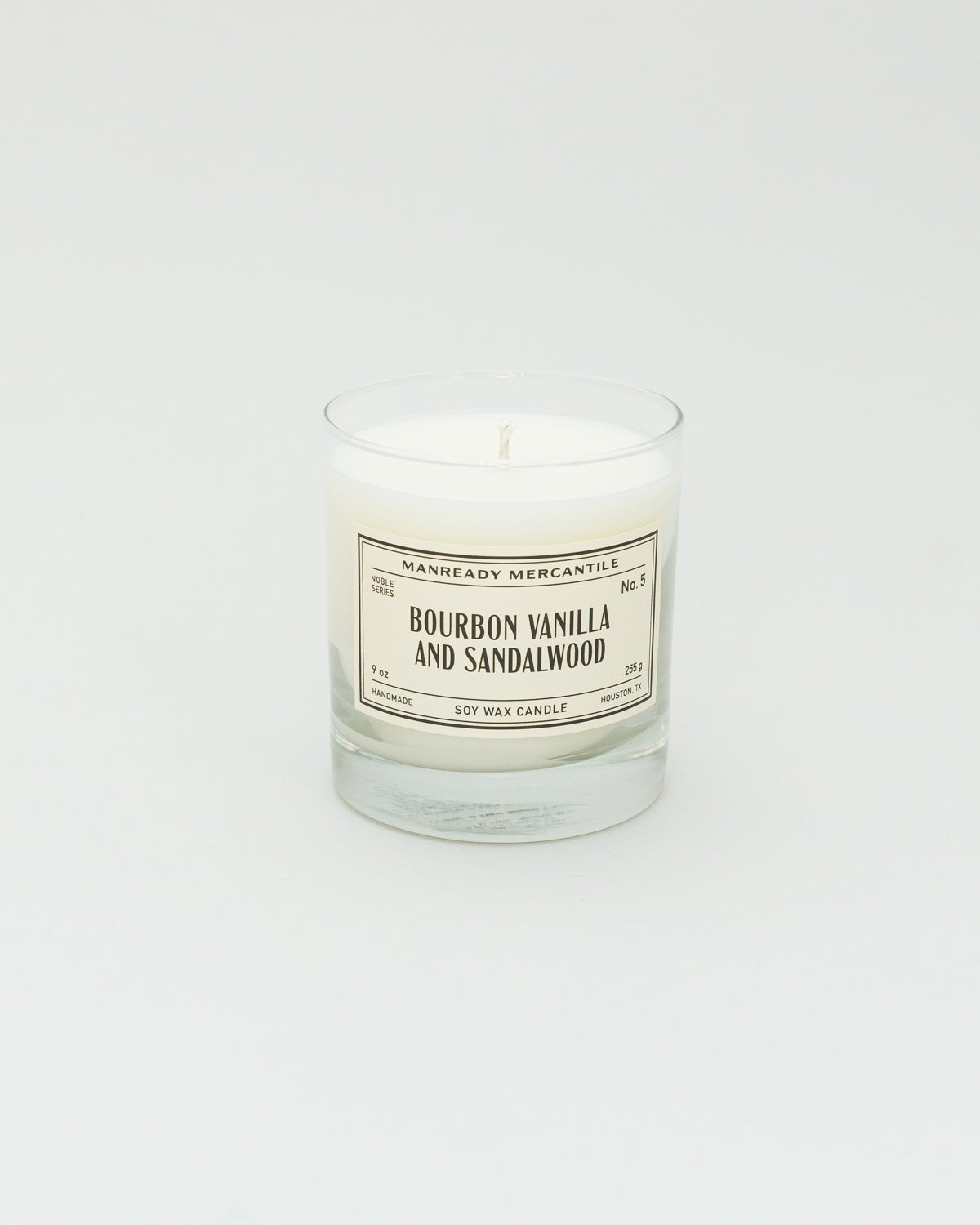 Noble Series Candle - Bourbon Vanilla + Sandalwood