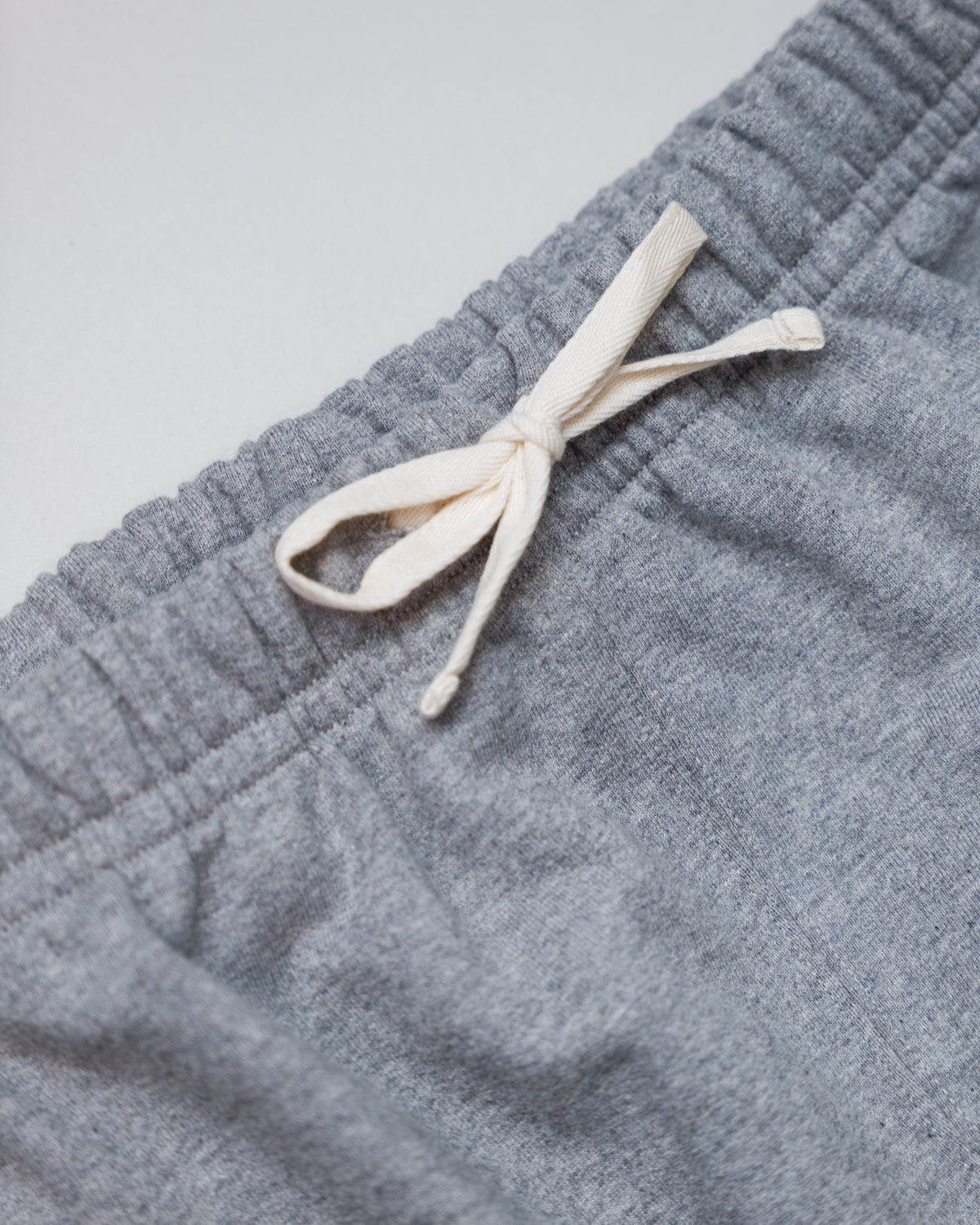 359.80 - 12oz Loopwheeled Sweatpant - Grey Melange | James Dant