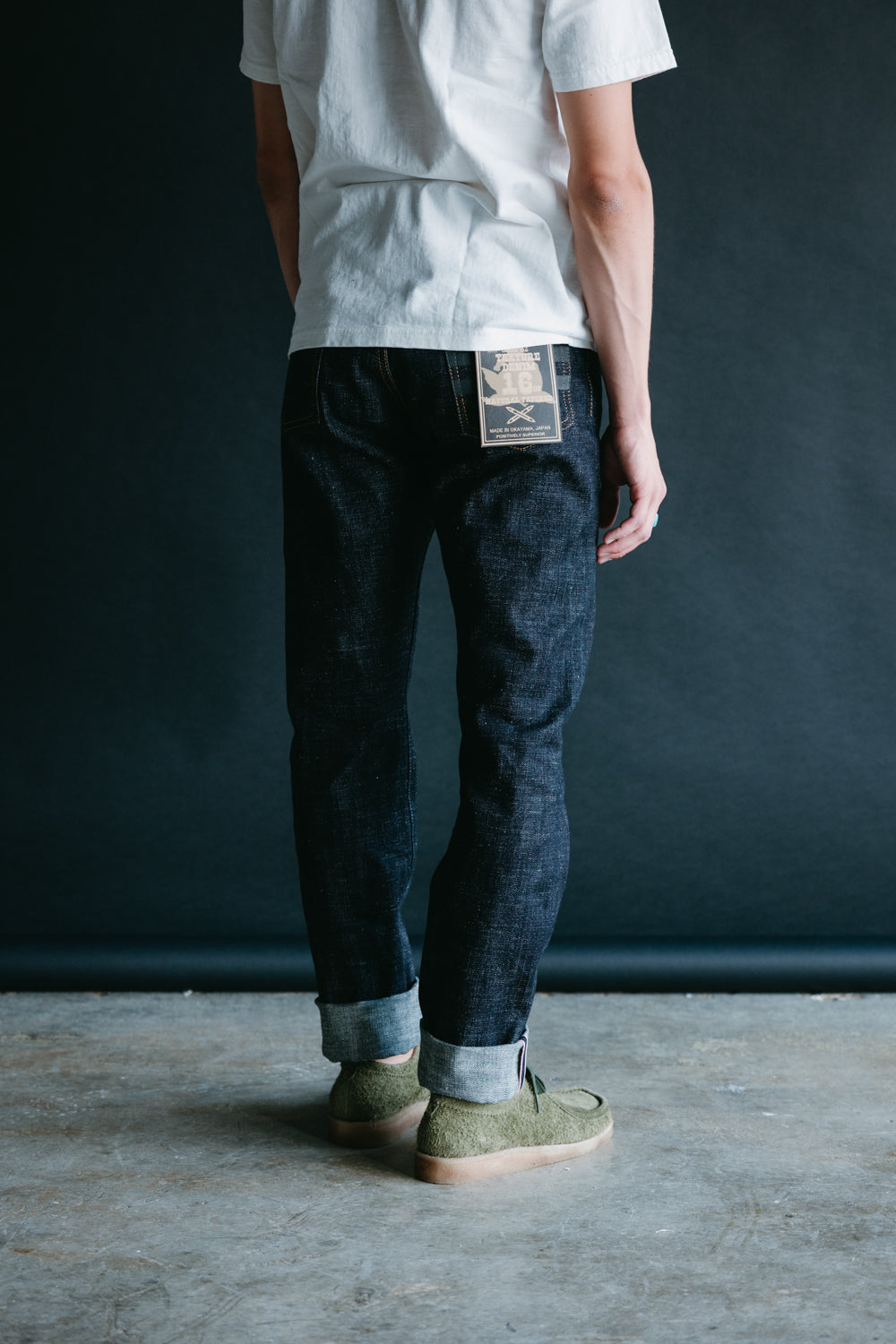 高知インター店 KUON×DAN KUON×DAN Tapered Ray Denim Denim Tapered