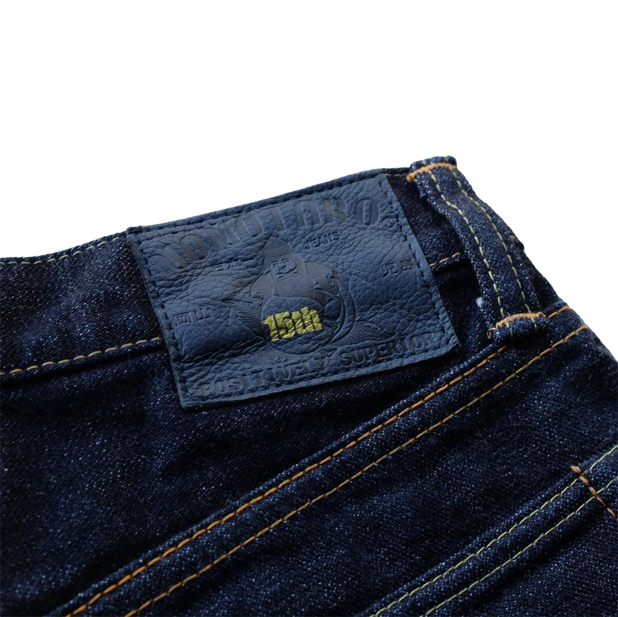 15THB02 - 15.7oz Anniversary Selvedge Jeans Broken Twill - Slim Straight