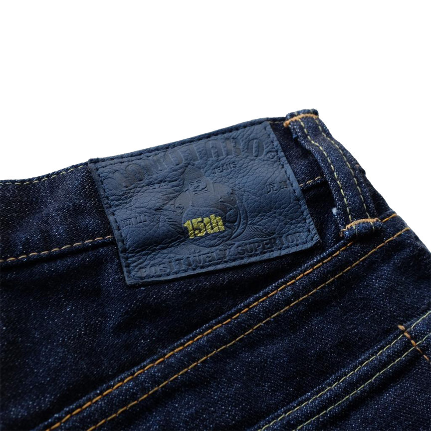 15THB02 - 15.7oz Anniversary Selvedge Jeans Broken Twill - Slim Straight