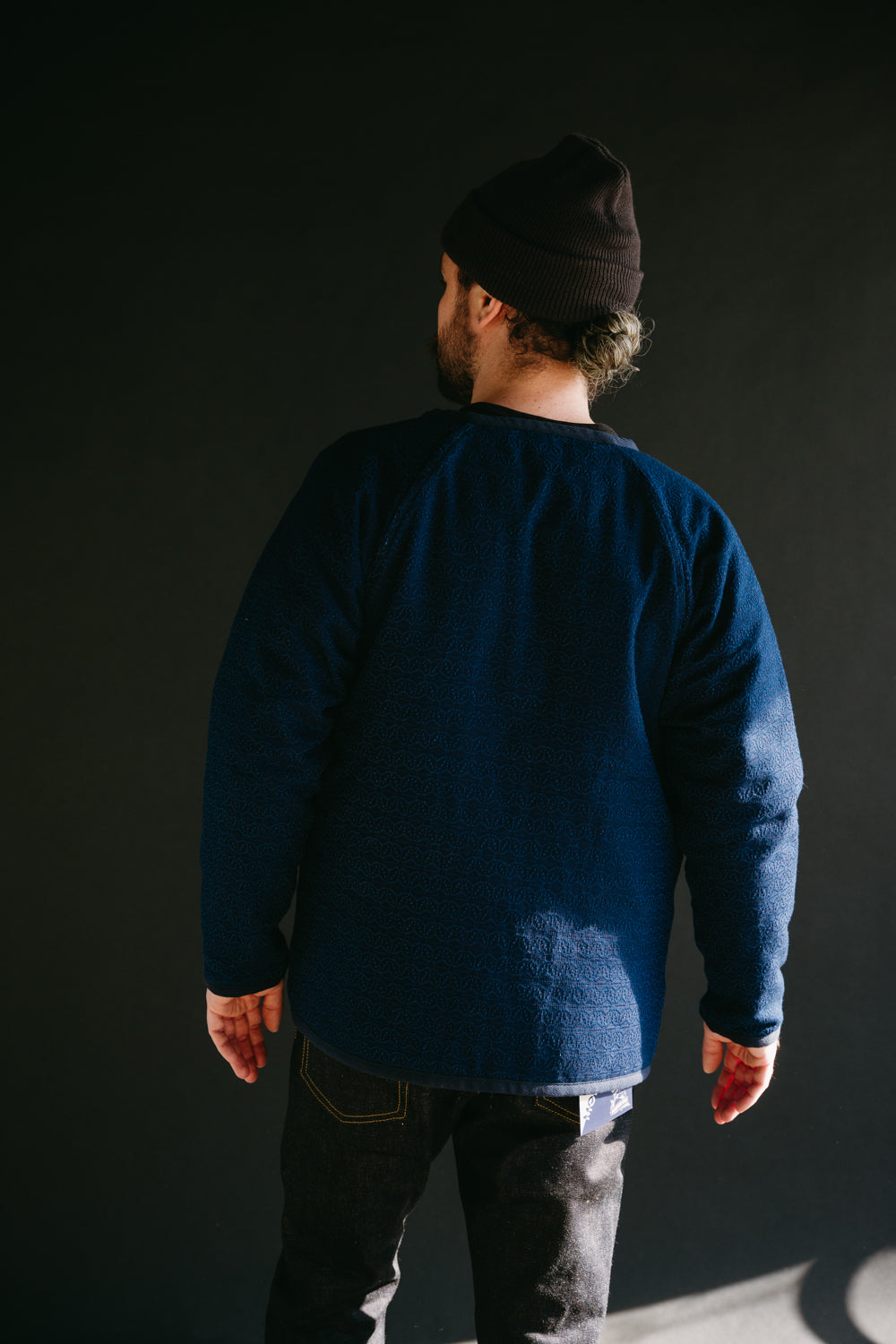 MJK1010M23 - Original Sashiko Padding Jacket - Indigo | James Dant