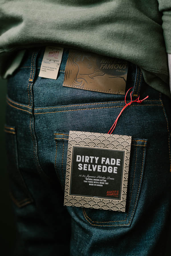 14.5oz - Dirty Fade Indigo Selvedge - Easy Guy