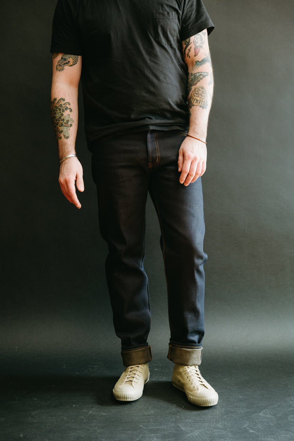 Dirty fade hot sale selvedge