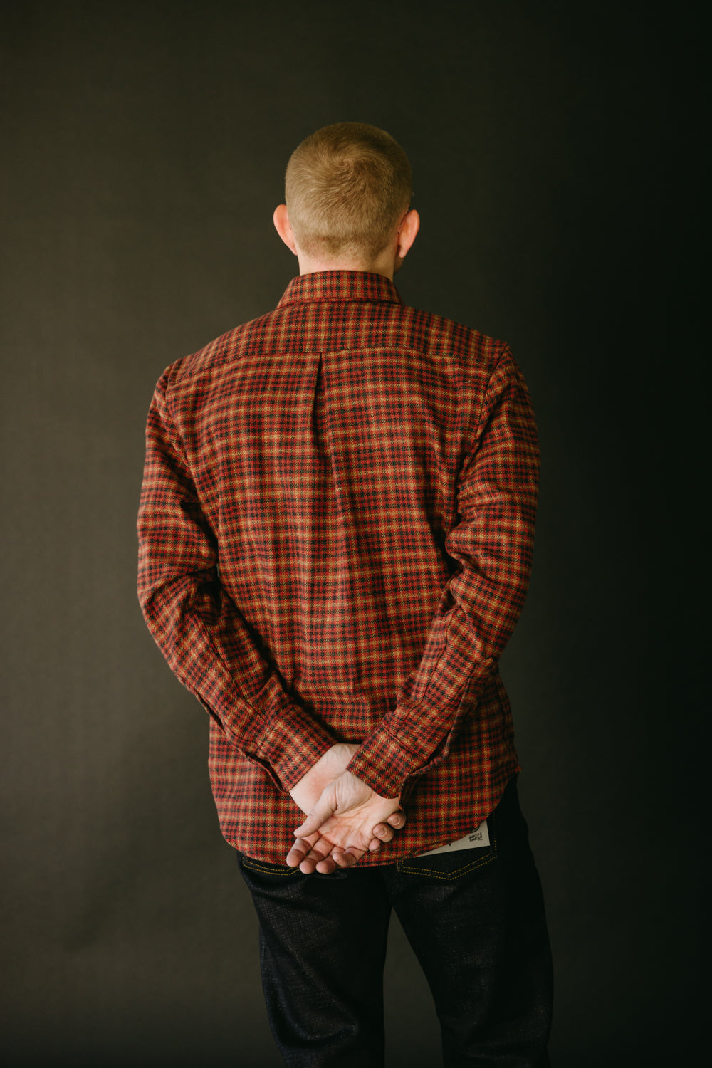 Easy Shirt - Heavy Vintage Flannel - Red